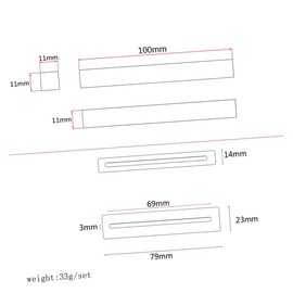 Totority 3pcs Guitar String Fret Polishing Beam Fretboard Fret Wire Sanding Polishing Kit Shims for Guitar Accessories