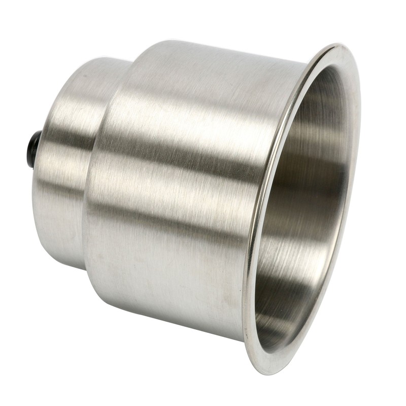 Amarine Made 8pcs Stainless Drink Holder with Drain, Multi-Use Boat