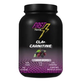 Fast Protein Cla + Carnitina 1kg 100 Servs