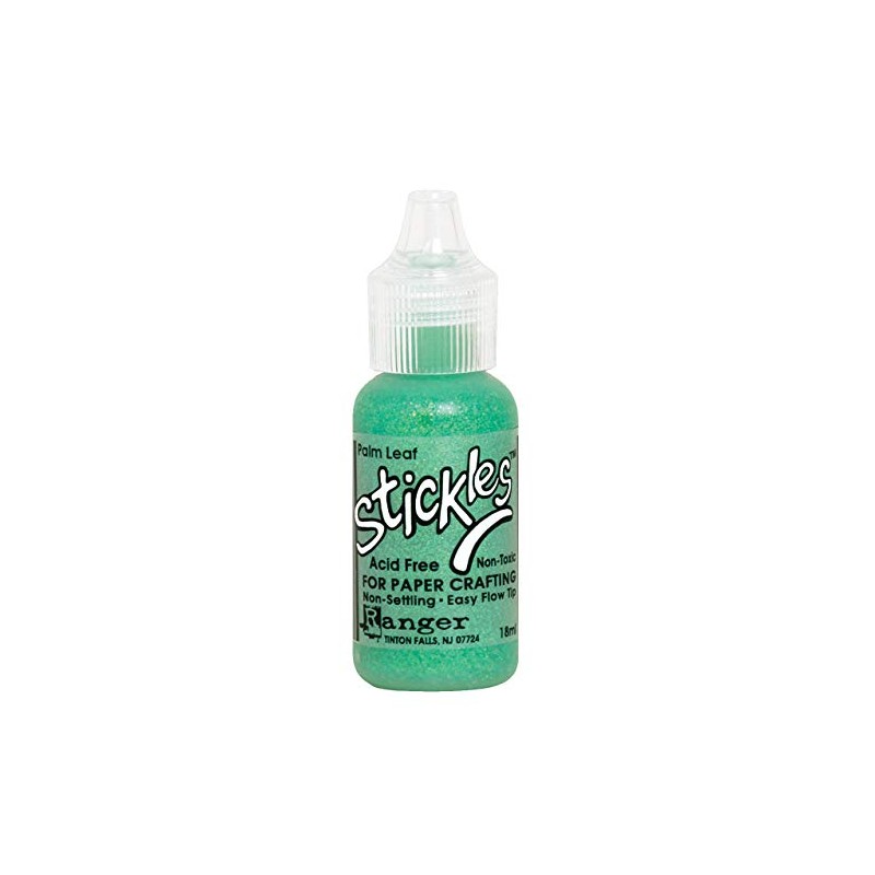 Stickles Glitter Glue .5oz-Palm Leaf Fabric