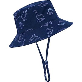 Durio Baby Sun Hat Breathable Summer Hat Children's Fishing Hat UV Protection Unisex Cap with Adjustable Ties, royal blue
