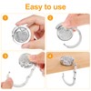 Uonlytech Purse Hooks Foldable Handbag Hook Handbag Hook Hanger with