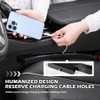 YGDMD 2PCS Deepened Car Seat Gap Filler Organizer,Multi-Purpose 2 in