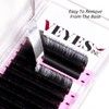 VEYES INC Cashmere Individual Lash Extensions 0.03-0.20 B/C/CC/D/J/M Curl 8-20mm