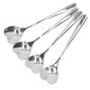 4 Pcs Coffee Stirring Spoons, Stainless Steel Dessert Spoons Heart