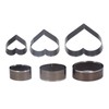 20PCS Leather Die Cutter Round Quadrate Hearts Leather Cutting Dies