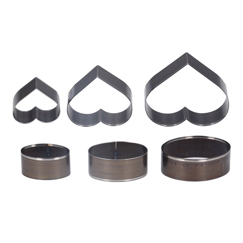 20PCS Leather Die Cutter Round Quadrate Hearts Leather Cutting Dies
