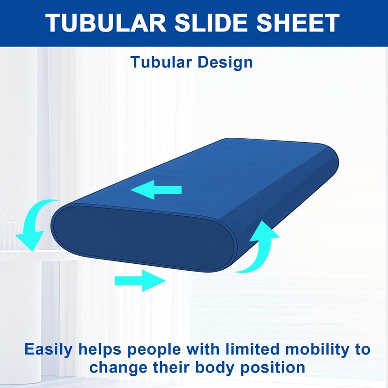 Sliding Sheet for Bedridden and Elderly (72 x 120 cm,
