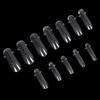 KADS Nail Tips 12 Sizes/10PCS Dual Nail Foam UV Gel