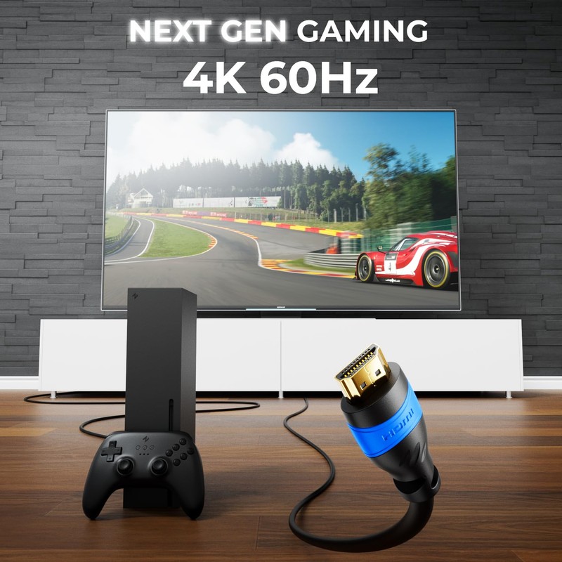 deleyCON HDMI Cable - HDMI 2.0