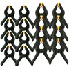16-Piece Nylon Spring Clamps, Plastic Heavy Duty Grip Clips Set-8pcs