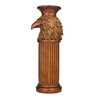 Deco 79 Polystone Eagle Pedestal Table, 7" x 9" x