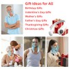Hands-Free Bladeless Neck Fan with LED Display - 360° Cooling