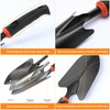 AUSYIWI Garden Tools Aluminium Garden Hand Tools with Non-Slip Rubber