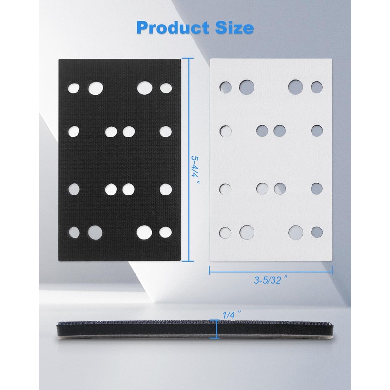 490160 Foam Sanding Pads Interface Sander Backing Pad Fit for