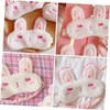 TOVINANNA Cartoon Plush Rabbit Ear Eye Mask Lovely Sleep Cover