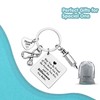 Ximalun Nurse Thank You Gifts RN Nurse Keyring Nurse Practitioner