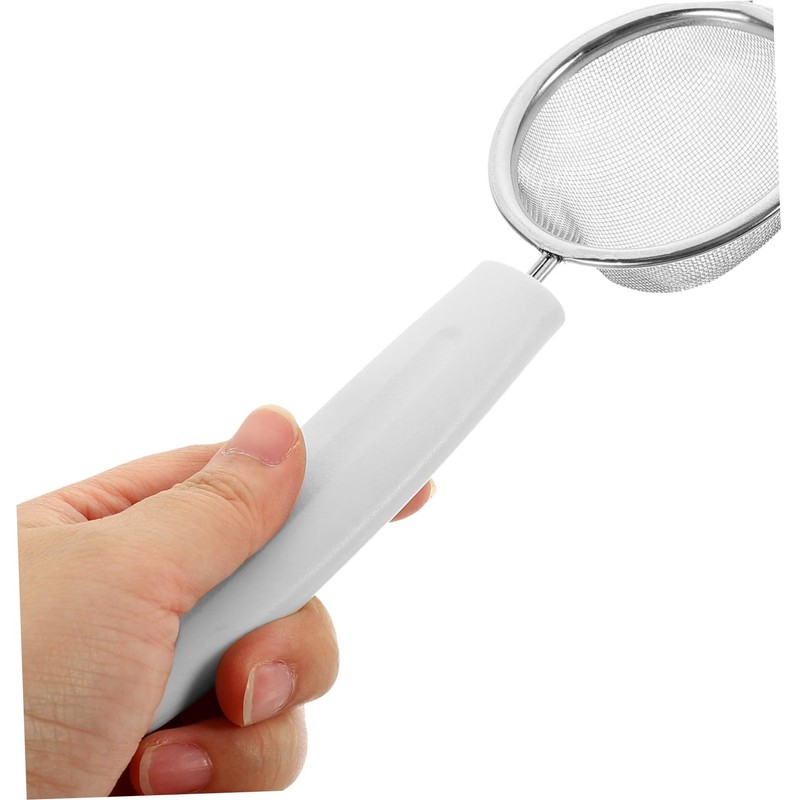 KICHOUSE 2pcs Stainless Steel Mesh Sieves Strainer Colander Kitchen Gadget