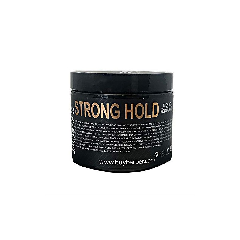 Buy Barber Super Hold Pomade Water Based Made in USA