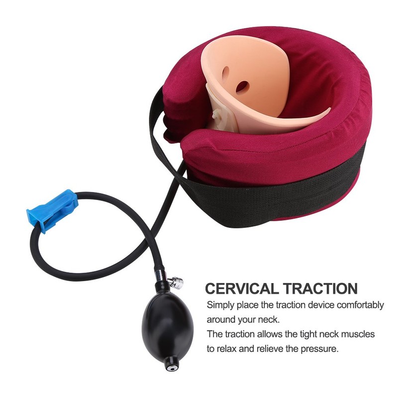 Neck Support, Cervical Traction, Soft and Comfortable Vibrating Neck Pillow