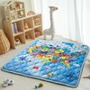 Beavtaens Baby Play Mat, 50x50 Playpen Mat with Super Soft