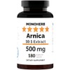 MONOHERB Arnica Extract 500 mg -180 Capsules