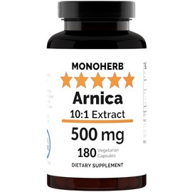 MONOHERB Arnica Extract 500 mg -180 Capsules