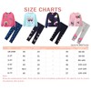 Girl's Clothes Sets Sports Pullover Cotton Sweatshirt Pullover Top+Leggings Athletic