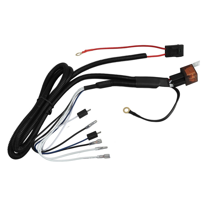12V Horn Wiring Harness Relay Kit 1.9m Cable 50W One