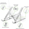 Techly 364255 Aluminium Folding Stand for Notebooks, Tablets and Smartphones