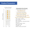 Pack of 8 G9 Dimmable LED Light Bulb 4W, 40W