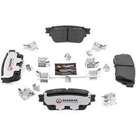 MAGMA Pro-Series PSD2135C Ceramic Brake Pads, Rear