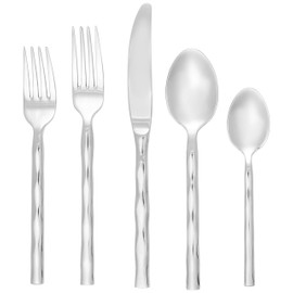 Towle Living 20-Piece Calypso Stainless Steel Flatware Set, Service for 4
