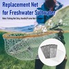 Dr.Fish Fishing Landing Net Replacement Rubber Fishing Net Without Handle