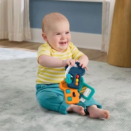 Fisher-Price Juguete para Bebés Llavero de Actividades para bebés de 3 Meses en adelante