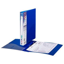 Snopake A5 2 O-Ring 15 mm RingBinder – Electra Blue [Pack of 10] Ref: 10109