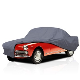 DaShield Ultimum Series Car Cover for Triumph TR4 1961-1965 2-Door Roadster All Weather Protection Semi Custom Fit Dust, Sun, Snow, Rain Protection Indoor Outdoor