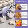 Oneleaf Stainless Steel Cutter Shapes Set,4pcs,Quick demolding, Vegetable,Fruit,Mini Pie,Doughnut/Donut,Sandwich,Biscuits,Cookie Metal