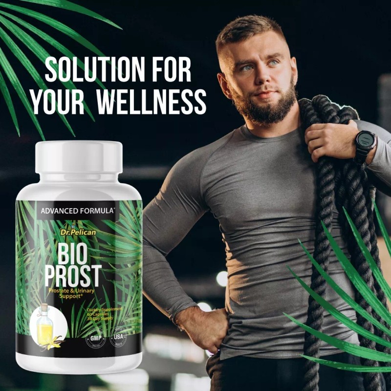Pelican Vitamins Bio Prost- Prostate Support- 60 Capsules