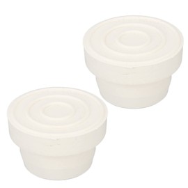 VINGVO Pool Ladder Bumpers, 2PCS Rubber End Caps, Non-Slip Design for Above Ground Pools