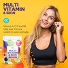 Multivitamin & Iron 360 Tablets | One A Day Formulation