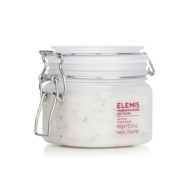 Strawberrynet Elemis Frangipani Monoi Salt Glow Salt Scrub Exfoliant 490g