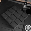 Black Sweden Home SVAMP Sponge Kitchen Sponge Black, Pack of