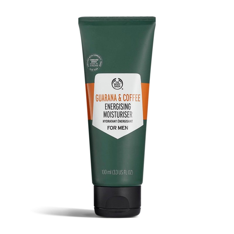 The Body Shop Men's Guarana and Coffee Energizing Moisturizer, 100%