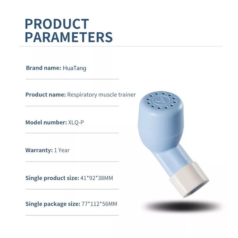 Breathing Trainer Tool Increase Lung Capacity 3 Sizes Balls Handheld