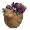 Classic Home and Garden 9/3412R/1 Bird Planter, Large, Rust