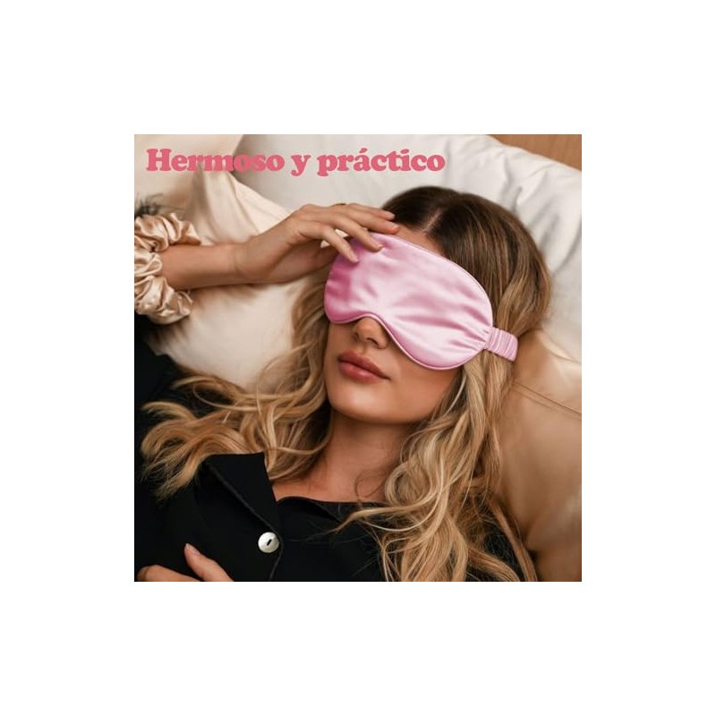 AVENIX Gorro para Dormir de Satin, Set 4 Piezas, Ajustable