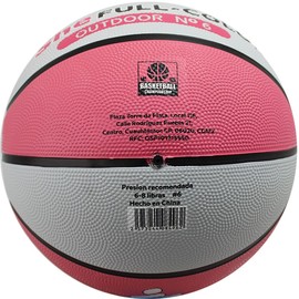 OKA SPORTS Balón Oficial De Basquetbol She Full Color Número 6 (Rosa)