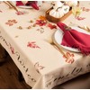 DII Rustic Leaves Collection Kitchen Linens for Fall, Tablecloth, 60x84,