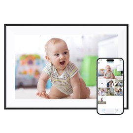 Dragon Touch 10.1'' WIFI Digital Picture Frame - 1280*800 HD IPS Touch Screen Digital Photo Frame Display, Auto-Rotate, Share Photos/Videos Instantly via Free App Best Gifts for Birthday, Wedding